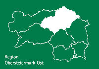 Karte Region Obersteiermark Ost